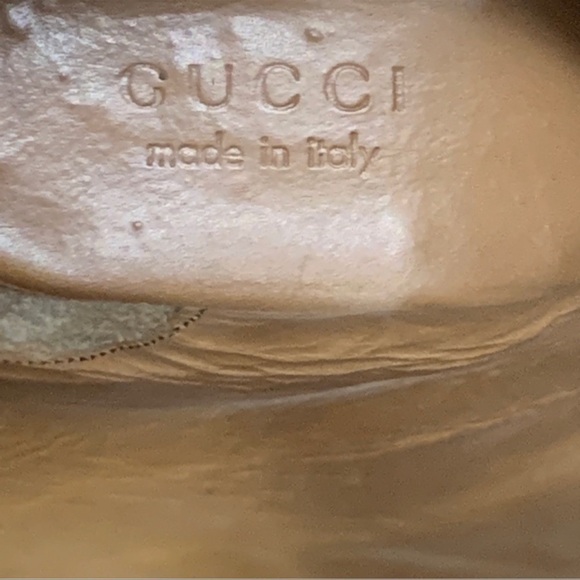 GUCCI Black Charlotte Flat Riding Boot Sz 38.5 equestrian - Picture 15 of 16